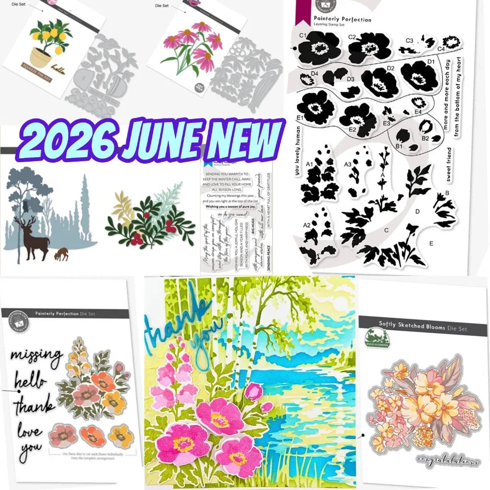 Arched Window 2026 July New Stamp And Dies Scrapbook Diary Decoration Stencil Embossing Template DIY Greeting Card Handmade